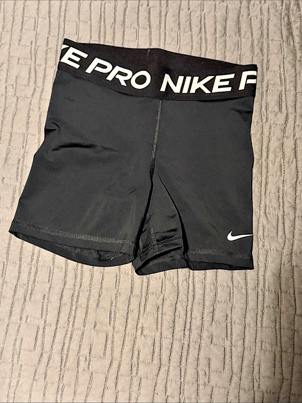 Nike Pro 3" Shorts 3" Athletic Compression Shorts in Black